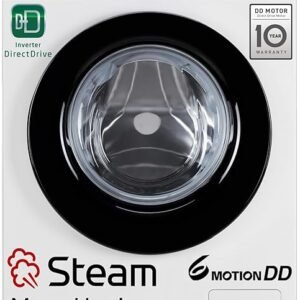 LG 8 Kg 5 Star Steam Fully-Automatic Front Load Washing Machine
