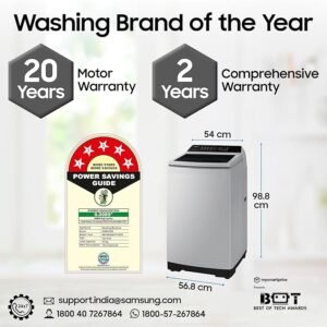 Samsung 7 kg, 5 Star, Fully Automatic Top Load Washing Machine