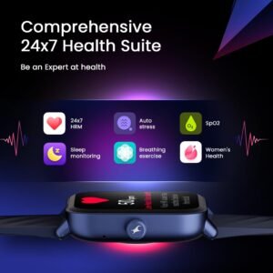 Fastrack Limitless Glide X 1.83″ Smart Watch with Ultra UV HD Display, Smartwatch for Men & Women