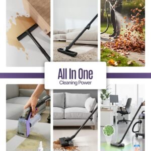 SEZNIK Wet and Dry Vacuum Cleaner for Home | Spot Clean, Mopping & Blower | All in One Vacuum